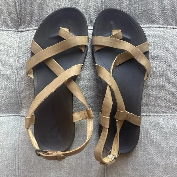 Olukai ‘Upena Women’s Leather Sandals