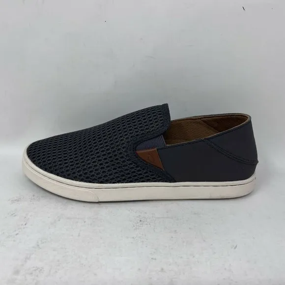 OluKai Women’s Pehuea Pavement / Pavement Slip-On Loafers Size 6 B - Medium