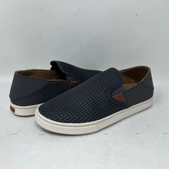 OluKai Women’s Pehuea Pavement / Pavement Slip-On Loafers Size 6 B - Medium