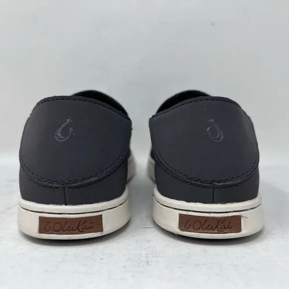 OluKai Women’s Pehuea Pavement / Pavement Slip-On Loafers Size 6 B - Medium