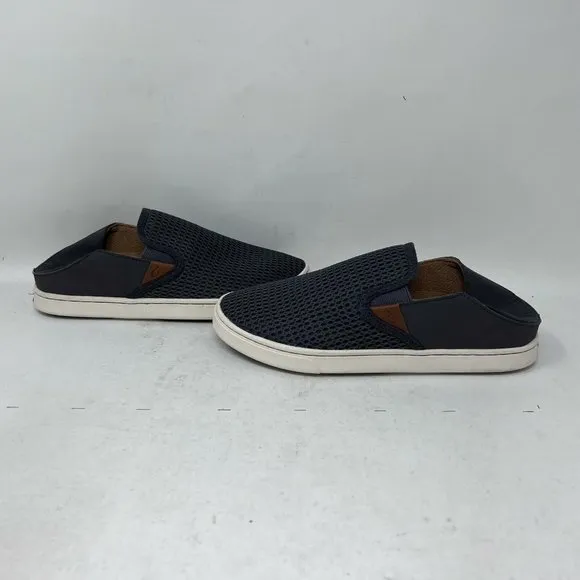 OluKai Women’s Pehuea Pavement / Pavement Slip-On Loafers Size 6 B - Medium
