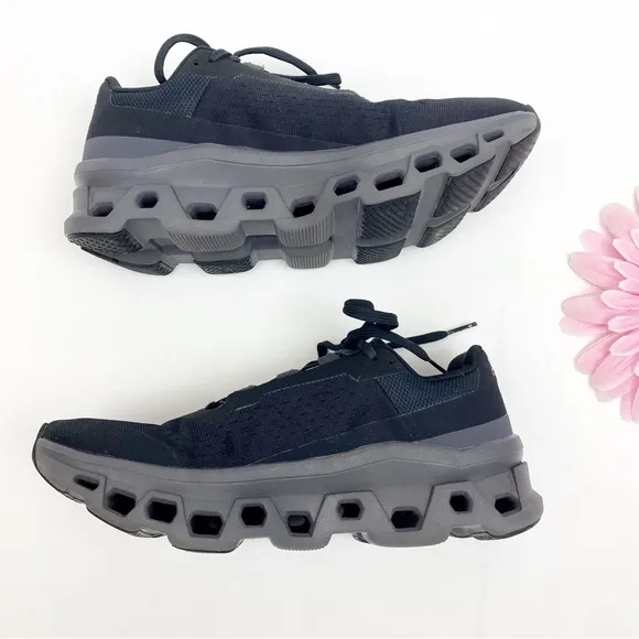 On Running Cloudmonster Cloudtec Sneakers Running Shoes Black / Magnet