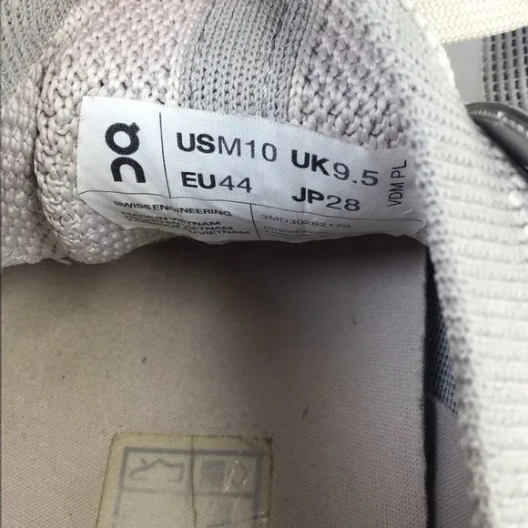 ON Running CloudUltra Sneakers in Fog Ice Size 10.