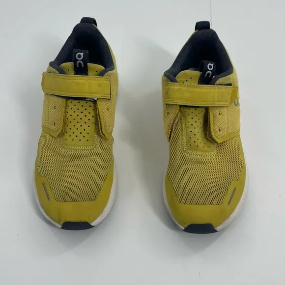On Running On Kids Cloud Play Sneakers In Soft Yellow Unisex Size 1 Kids