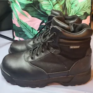 original s.w.a.t weatherproof boots zip side 10