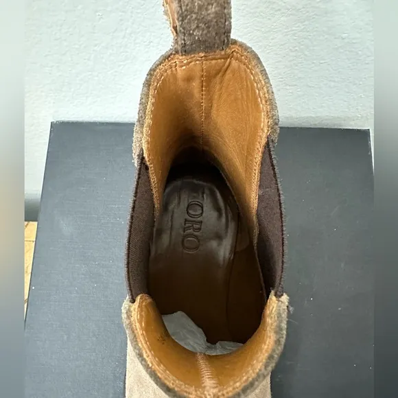 Oro Alpaca Chelsea Boots