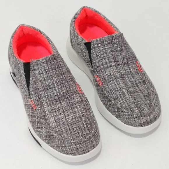 OrthoComfoot Women's Slip On Shoes with Arch Support, Comfortable Slip o…