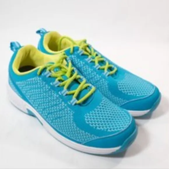 ORTHOFEET Coral Stretch Knit Mesh Sneakers EUC