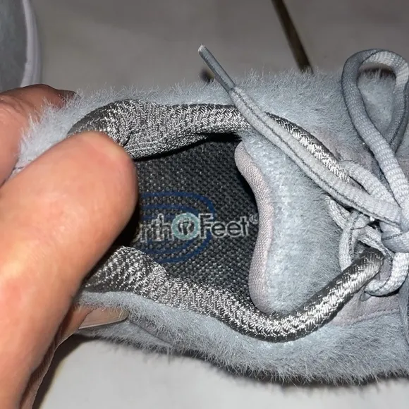 Orthofeet Womens 989 Coral Wool Grey Comfort Athletic Sneakers Size 7.5