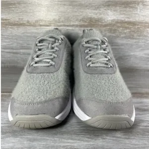 Orthofeet Womens 989 Coral Wool Grey Comfort Athletic Sneakers Size 7.5