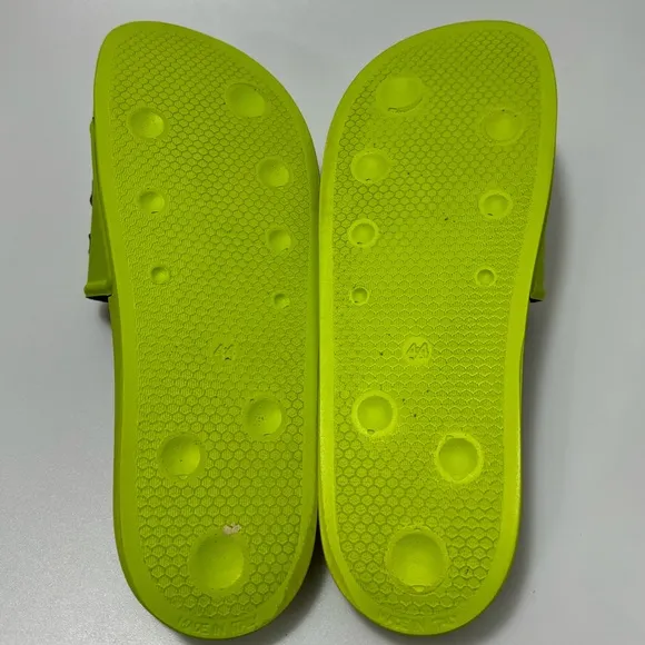 Palm Angels Pool Slides Light Green Men’s EU 44/US 11