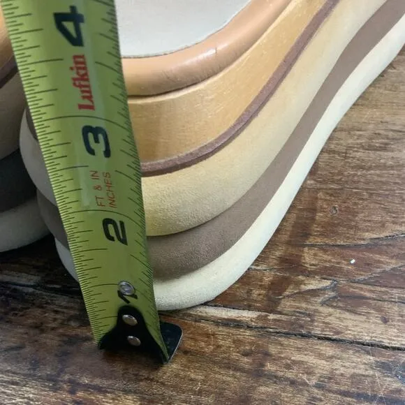 Paloma Barceló Platform Wedge Slides SIze 40