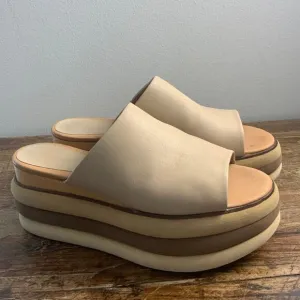 Paloma Barceló Platform Wedge Slides SIze 40