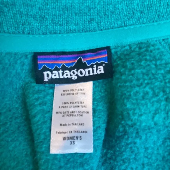 Patagonia Better Sweater Full Zip Jacket in Light Aquarium