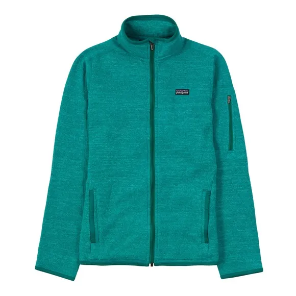 Patagonia Better Sweater Full Zip Jacket in Light Aquarium