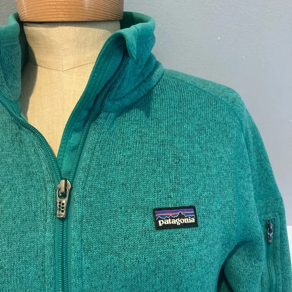 Patagonia Better Sweater Full Zip Jacket in Light Aquarium