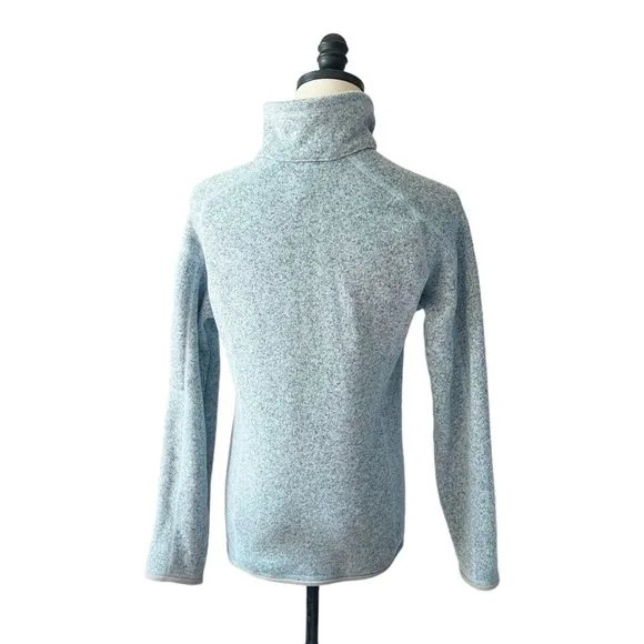 Patagonia Better Sweater Quarter Zip Pullover Fleece in Hawthorne Blue | SMALL