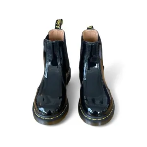 Patent Leather Dr. Martens Chelsea Boots – Gloss Black Womens Size 8