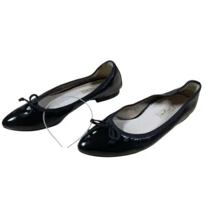 Paul Green Art. 2925-071 Leather Ballet Flats Black Women's Size 4 (US 6.5) NWOB