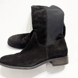 PAUL GREEN ASYMMETRICAL BLACK BOOTS UK SIZE 6.5 | US 8.5