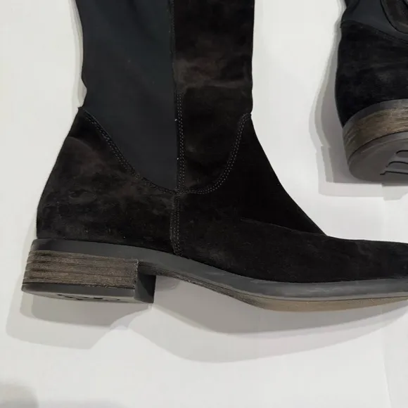 PAUL GREEN ASYMMETRICAL BLACK BOOTS UK SIZE 6.5 | US 8.5