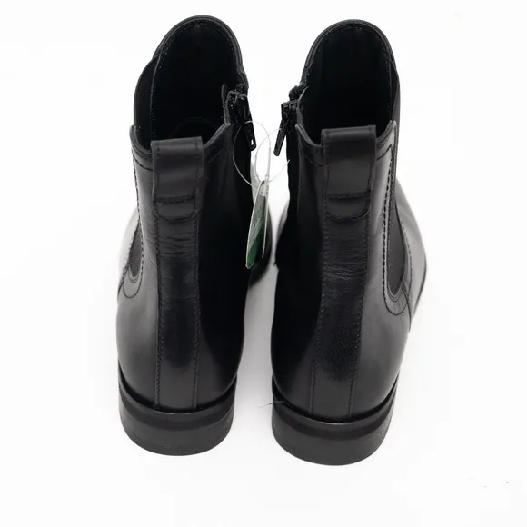 Paul Green | Mindy Black Chelsea Ankle Boot Black Nappa Leather