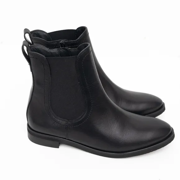 Paul Green | Mindy Black Chelsea Ankle Boot Black Nappa Leather