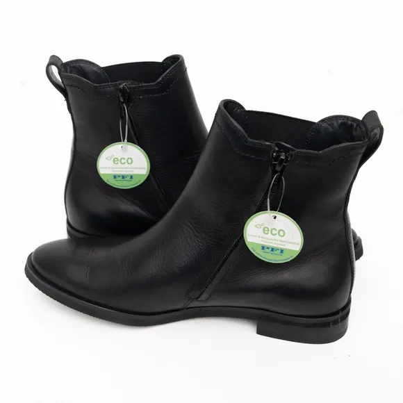 Paul Green | Mindy Black Chelsea Ankle Boot Black Nappa Leather