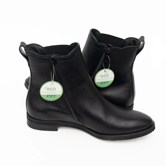 Paul Green | Mindy Black Chelsea Ankle Boot Black Nappa Leather
