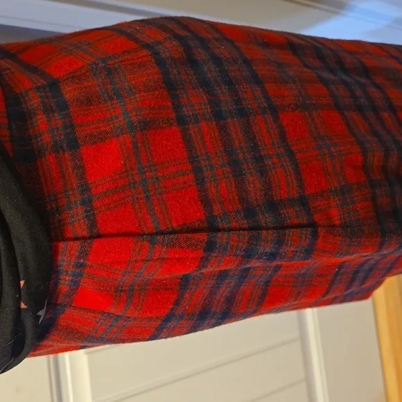 Pendleton Vintage Wool Skirt Plaid Knee Length Zip Side See Measurements 8