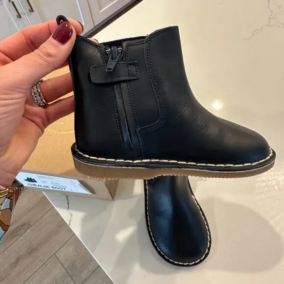 Pepa London NWT Boys Chelsea Boot Navy - 24