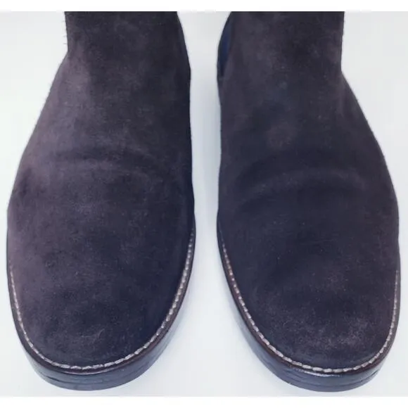 Peter Millar Suede Chelsea Boots Chocolate Brown  Men's Size 10M - MF15F05