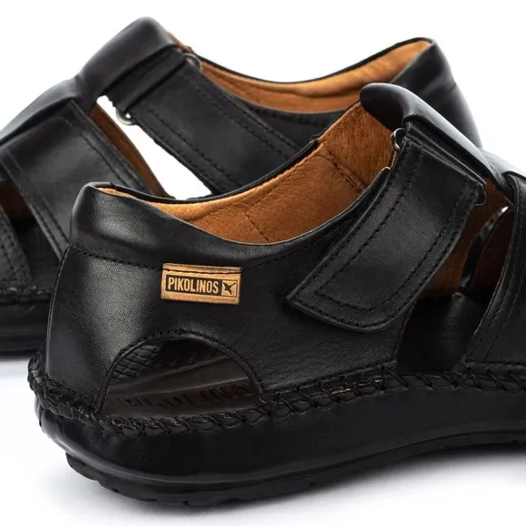 Pikolinos Men's Fisherman Tarifa Sandals 06J-5433 Black Size Eu‎ 45