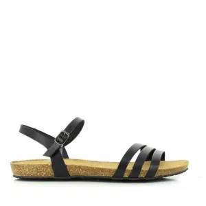 Plakton Black LEATHER Women's Sandals size 11/41