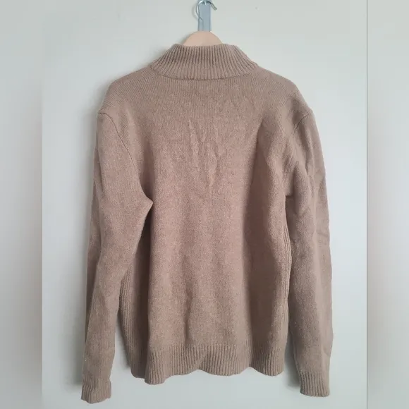 Polo Ralph Lauren Men's 100% Lambswool 1/4 Zip Pullover Size: XL