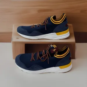Polo Ralph Lauren Men's 8 Trackster 200 II Knit Sneakers Preppy Shoes Navy New