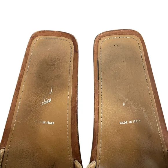 Prada sandals made in Italy size 6