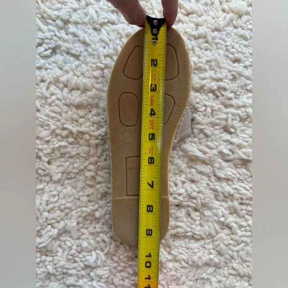 Prada Woven Canvas Slides