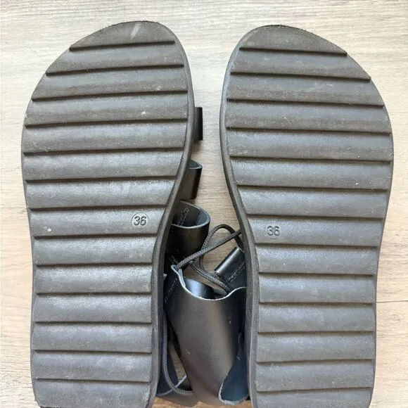 PREGUNTA Leather Sandals