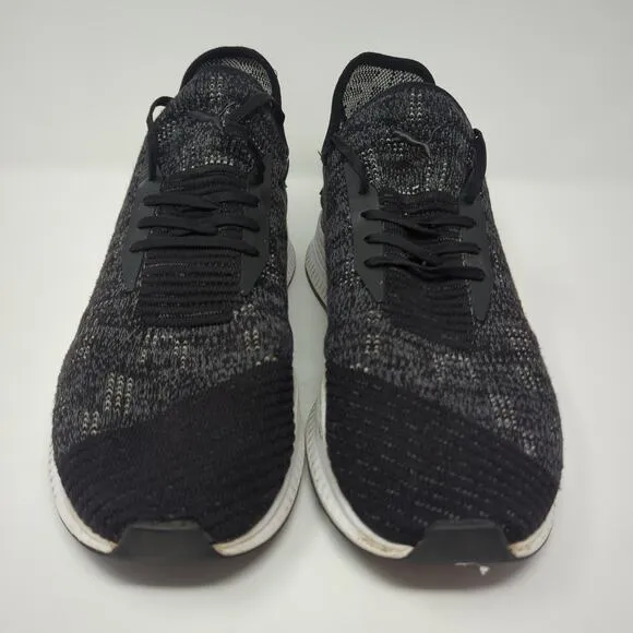 PUMA AVID evoKNIT Mosaic Black Sneakers For Men 11.5