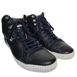 Puma Street Jump Mid Winterized Leather Sneakers 354932-02 Size 10.5