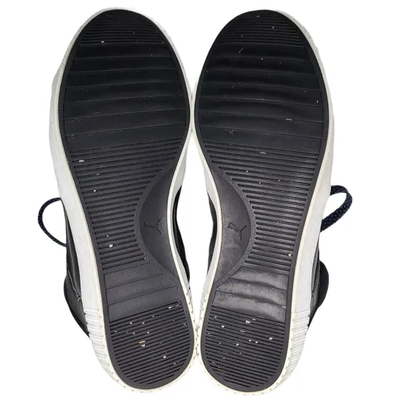 Puma Street Jump Mid Winterized Leather Sneakers 354932-02 Size 10.5