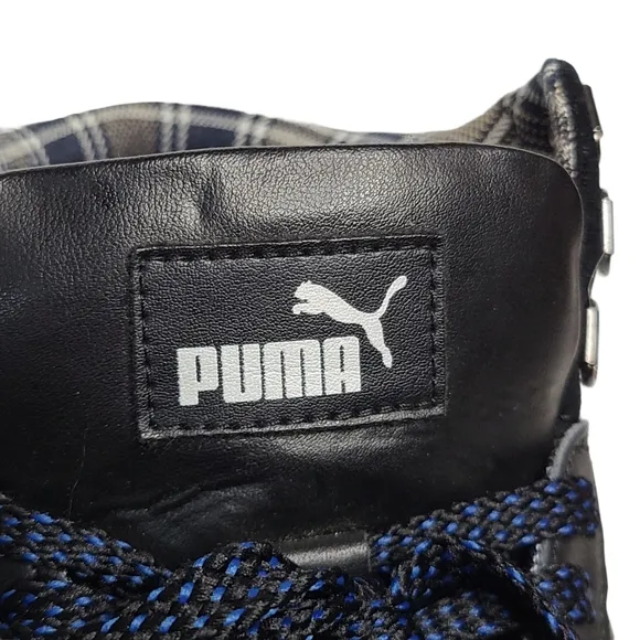 Puma Street Jump Mid Winterized Leather Sneakers 354932-02 Size 10.5