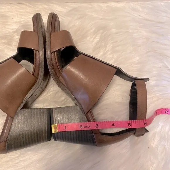 Rag &amp; Bone Charlie Brown Leather Chucky Sandals Size 37