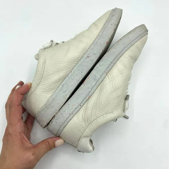 Rag &amp; Bone Leather Revival Low Top Sneakers Size 38 EU‎ 8 US Antique White