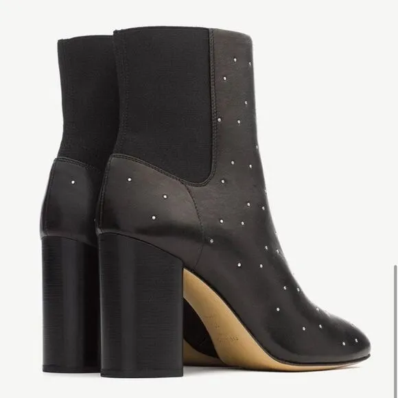 Rag &amp; Bone Metal Studded Agnes Chelsea Boots