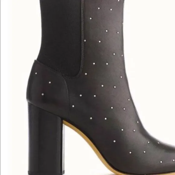 Rag &amp; Bone Metal Studded Agnes Chelsea Boots