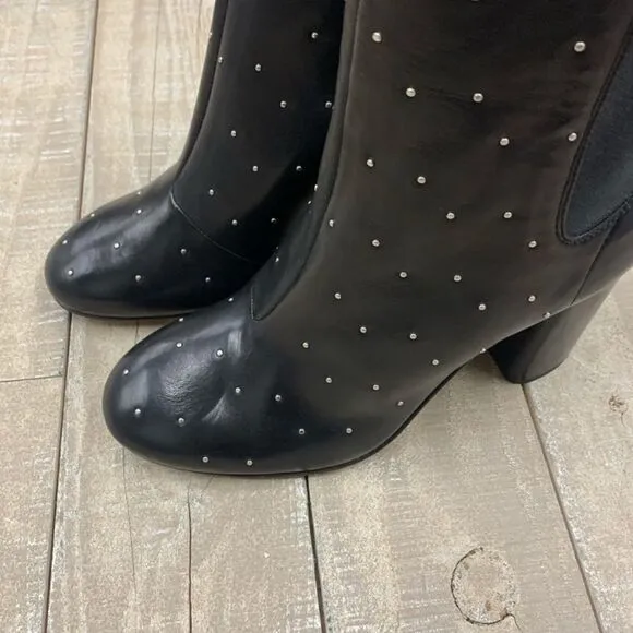 Rag &amp; Bone Metal Studded Agnes Chelsea Boots