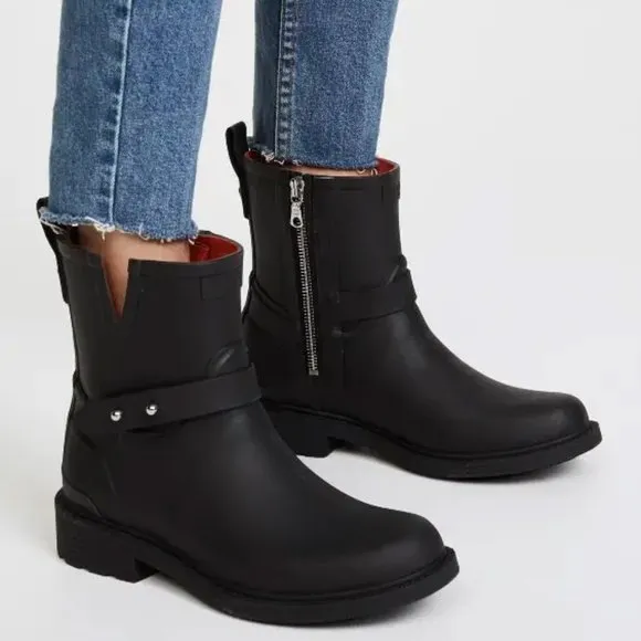 Rag &amp; Bone   Moto Rain Boots