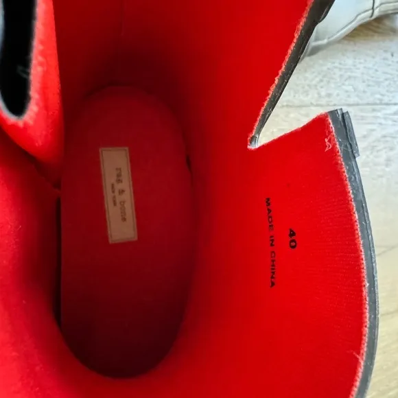 Rag &amp; Bone   Moto Rain Boots